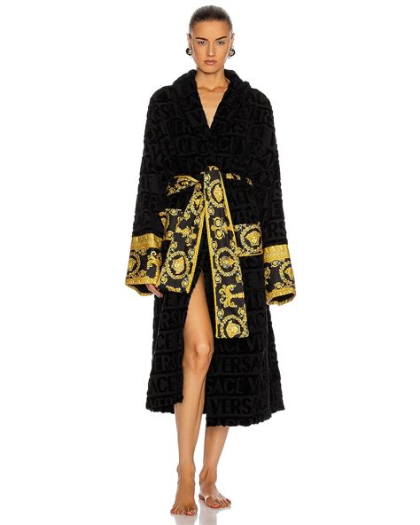 versace robes women|versace bath robes for women.